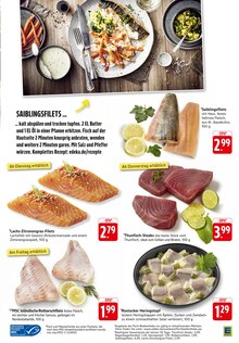 Lachs im aktuellen EDEKA Prospekt (Mainz) Lachs im EDEKA Prospekt "Aktuelle Angebote" mit 34 Seiten (Mainz)