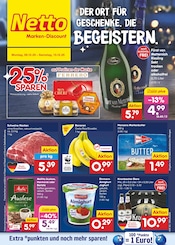 Aktueller Netto Marken-Discount Prospekt mit Bier, "Aktuelle Angebote", Seite 1