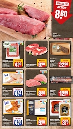 Schweinefilet Angebot im aktuellen REWE Prospekt auf Seite 8