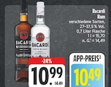 Aktuelle Bacardi Angebote bei EDEKA in Erlangen Aktuelles Rum Angebot bei EDEKA in Erlangen ab 10,49 €
