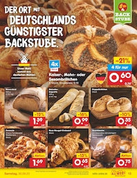 Brot Angebot im aktuellen Netto Marken-Discount Prospekt auf Seite 13