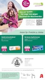 mea - meine apotheke Prospekt für Trier mit 4 Seiten mea - meine apotheke Prospekt für Trier: "Unsere Oktober-Angebote", 4 Seiten, 01.10.2025 - 31.10.2025
