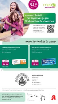 Aktueller mea - meine apotheke Prospekt "Unsere Oktober-Angebote" für Trier Aktueller mea - meine apotheke Prospekt für Trier mit Seiten