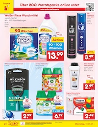 Waschmittel Angebot & Preis im aktuellen Netto Marken-Discount Prospekt Waschmittel Angebot im aktuellen Netto Marken-Discount Prospekt auf Seite 40