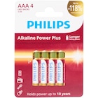 Piles Philips AAA - Philips - Action à Reims Piles Philips AAA - Philips en promo chez Action Reims à 0,77 €
