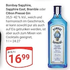 Sapphire East im Angebot bei GLOBUS in Homburg Sapphire East Angebote von Bombay Sapphire bei GLOBUS Homburg für 16,99 €