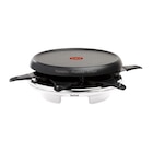 Raclette 2 en 1 - TEFAL en promo chez Carrefour Market Raclette 2 en 1 - TEFAL dans le catalogue Carrefour Market