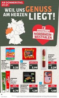 Wasser im Kaufland Prospekt "Hier bin ich richtig" mit 61 Seiten (Herne)