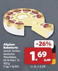 Aktuelles Allgäuer Rahmtorte Angebot bei combi in Paderborn ab 1,69 €