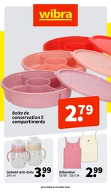 Promos Boîte De Rangement dans le catalogue "wibra" de Wibra Boîte De Rangement en promo dans le catalogue Wibra à la page 1