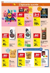 Café Angebote im Prospekt "Le mois fête des économies" von Carrefour Market Café Angebote im Prospekt "Le mois fête des économies" von Carrefour Market auf Seite 38