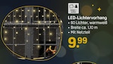 LED-Lichtervorhang im aktuellen Rossmann Prospekt für 9,99 €