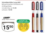 Schreiblernfüller ABC rot Angebote von Lamy bei GLOBUS Kaiserslautern für 15,90 €