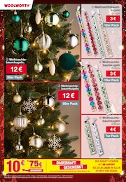 Woolworth Christbaum im Prospekt 