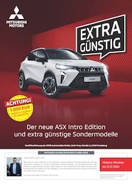 Mitsubishi Prospekt für Kyritz: "Extra Günstig", 8 Seiten, 16.09.2024 - 13.10.2024