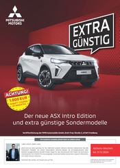 Aktueller Mitsubishi Werkstatt & Auto Prospekt in Velten und Umgebung, "Extra Günstig" mit 8 Seiten, 16.09.2024 - 13.10.2024