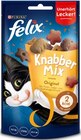 Katzensnack Knabbermix Original im Angebot bei REWE in Leinfelden-Echterdingen Katzensnack Knabbermix Original Angebote von Felix bei REWE Leinfelden-Echterdingen für 0,89 €