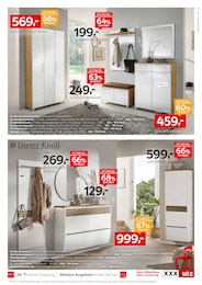 XXXLutz Möbelhäuser Garderobe im Prospekt 