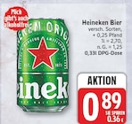 Heineken für 0,89 € bei EDEKA im Angebot Heineken im aktuellen EDEKA Prospekt