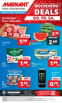 Monster Energy im aktuellen Markant Nordwest Prospekt (Bremerhaven) Monster Energy im Markant Nordwest Prospekt "DER MARKT FÜR GUTES ESSEN UND TRINKEN" mit 12 Seiten (Bremerhaven)