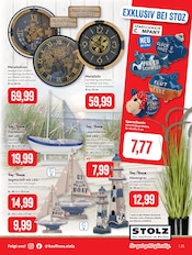 Wanduhr im Kaufhaus Stolz Prospekt in Bremerhaven Aktueller Kaufhaus Stolz Prospekt mit Wanduhr, "STOLZ. Das Kaufhaus im Norden.", Seite 25