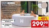 Outdoor Whirlpool SPLASH im Netto Marken-Discount Prospekt Outdoor Whirlpool SPLASH von HOME DELUXE im aktuellen Netto Marken-Discount Prospekt für 299,99 €