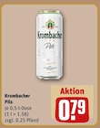 Aktuelle Krombacher Angebote bei REWE in Saarbrücken Aktuelles Pils Angebot bei REWE in Saarbrücken ab 0,79 €