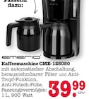 Aktuelle Kaffeevollautomat Angebote bei E center in Heidelberg Aktuelles Kaffeemaschine CME-125050 Angebot bei E center in Heidelberg ab 39,99 €