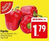 Paprika Angebote von GUT & GÜNSTIG bei EDEKA Regensburg für 1,79 €