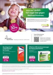 mea - meine apotheke Prospekt "Unsere Dezember-Angebote" mit  Seiten (Rendsburg)