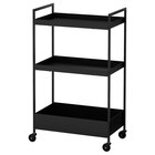 Servierwagen schwarz von NISSAFORS für 29,99 € bei IKEA im Angebot Servierwagen schwarz von NISSAFORS im aktuellen IKEA Prospekt
