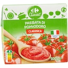 Purée de tomates - CARREFOUR CLASSIC' - Carrefour à La Rochelle Purée de tomates - CARREFOUR CLASSIC' en promo chez Carrefour La Rochelle à 0,75 €