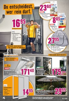 Sonnenschirm im Hornbach Prospekt "Lass Deine Terrasse aufblühen." mit 32 Seiten (Erlangen)