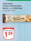 Frischer Flammkuchenteig im Angebot bei GLOBUS in Rostock Frischer Flammkuchenteig Angebote von Tante Fanny bei GLOBUS Rostock für 1,39 €