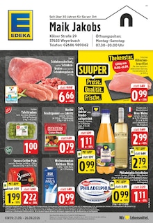 Aktueller EDEKA Prospekt für Hilgenroth und Ungebung, Seiten zum blättern EDEKA Prospekt Aktuelle Angebote mit Seiten in Hilgenroth und Umgebung