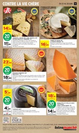 Prix et réduction Cheddar dans le prospectus Intermarché Hyper en cours Offre Cheddar dans le catalogue Intermarché Hyper du moment à la page 15