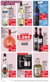 Rotwein im Kaufland Prospekt "Aktuelle Angebote" mit 52 Seiten (Jena)