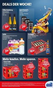 Jack Daniels im Getränke Hoffmann Prospekt "Aktuelle Angebote" mit 8 Seiten (Freiberg)