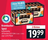 Spezi Angebote von Krombacher bei famila Nordost Celle für 10,49 €