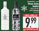 Vodka Angebote von Three Sixty bei EDEKA Straubing für 9,99 €