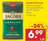 Krönung im Angebot bei Netto Marken-Discount in Niederkassel Krönung Angebote von Jacobs bei Netto Marken-Discount Niederkassel für 6,99 €