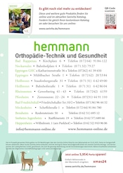 Aktueller Hemmann Orthopädie-Technik GmbH Prospekt mit Bier, "Schenken Sie Gesundheit!", Seite 6