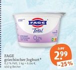 griechischer Joghurt von FAGE im aktuellen tegut Prospekt für 2,99 €