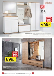 Garderobe im XXXLutz Prospekt "Aufbewahrung, Stauraum & Dekoration!" auf Seite 14