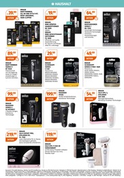 Müller Rasierer im Prospekt 