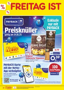 Nudeln im Netto Marken-Discount Prospekt "Aktuelle Angebote" mit 59 Seiten (Karlsruhe)