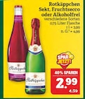 Aktuelles Sekt, Fruchtsecco oder Alkoholfrei Angebot bei Marktkauf in Leipzig ab 2,99 €