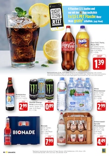 Coca Cola im aktuellen EDEKA Prospekt (Böblingen) Coca Cola im EDEKA Prospekt "Aktuelle Angebote" mit 42 Seiten (Böblingen)
