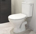 Pack WC NF serti blanc en promo chez LaMaison.fr Cholet à 94,90 €