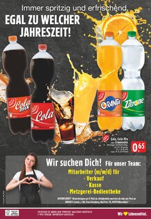 Cola im EDEKA Prospekt "Aktuelle Angebote" mit 28 Seiten (Düsseldorf)